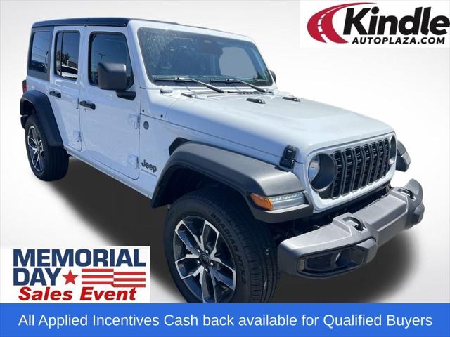 2025 Jeep Wrangler 4xe WRANGLER 4-DOOR SPORT S 4xe