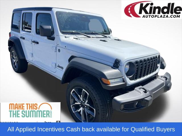 2025 Jeep Wrangler 4xe WRANGLER 4-DOOR SPORT S 4xe