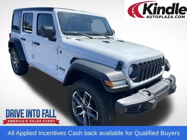 2025 Jeep Wrangler 4xe WRANGLER 4-DOOR SPORT S 4xe