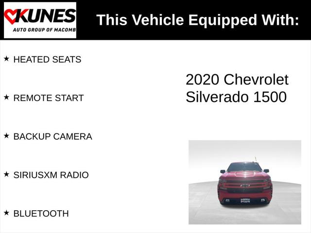 2020 Chevrolet Silverado 1500 4WD Crew Cab Short Bed RST