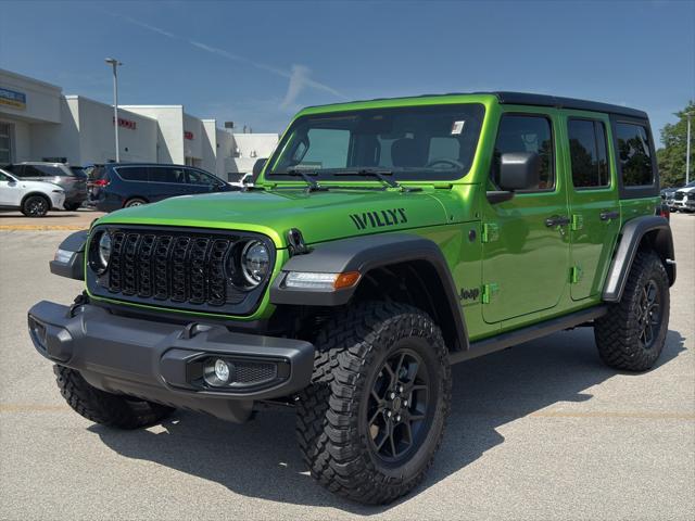2025 Jeep Wrangler WRANGLER 4-DOOR WILLYS 2025 Jeep Wrangler WRANGLER 4-DOOR WILLYS