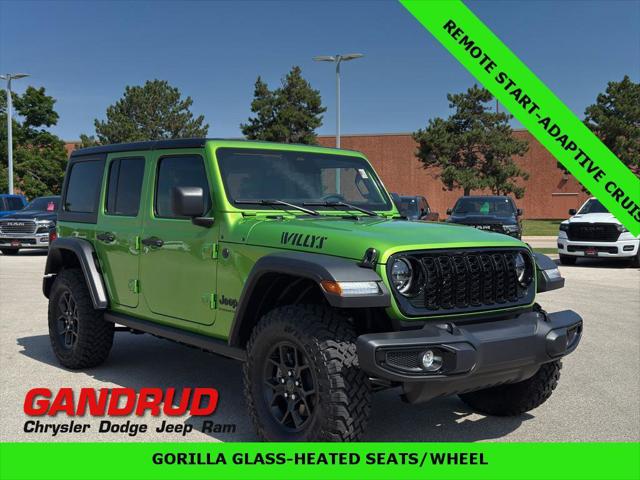 2025 Jeep Wrangler WRANGLER 4-DOOR WILLYS 2025 Jeep Wrangler WRANGLER 4-DOOR WILLYS