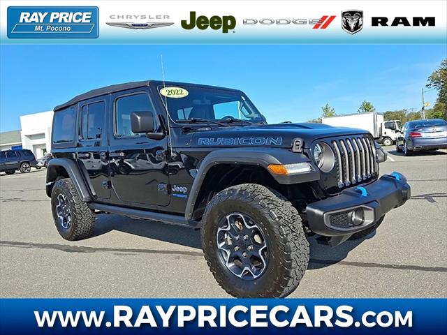 2022 Jeep Wrangler 4xe Unlimited Rubicon 4x4 2022 Jeep Wrangler 4xe Unlimited Rubicon 4x4