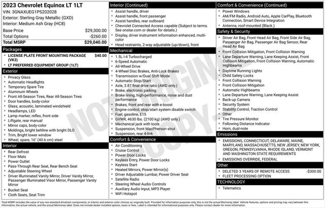 2023 Chevrolet Equinox AWD LT