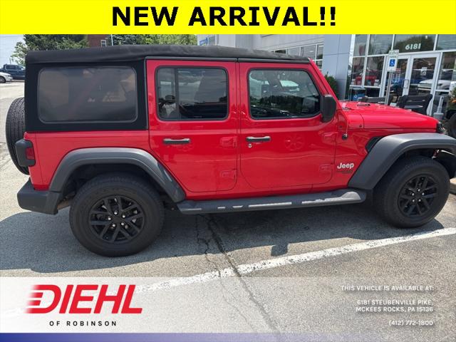 2018 Jeep Wrangler Unlimited Sport S 4x4