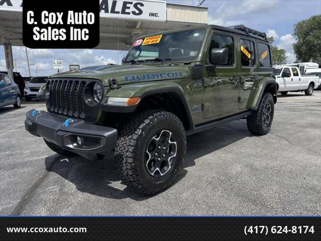 2023 Jeep Wrangler 4xe Rubicon 4x4 for sale in Joplin, MO