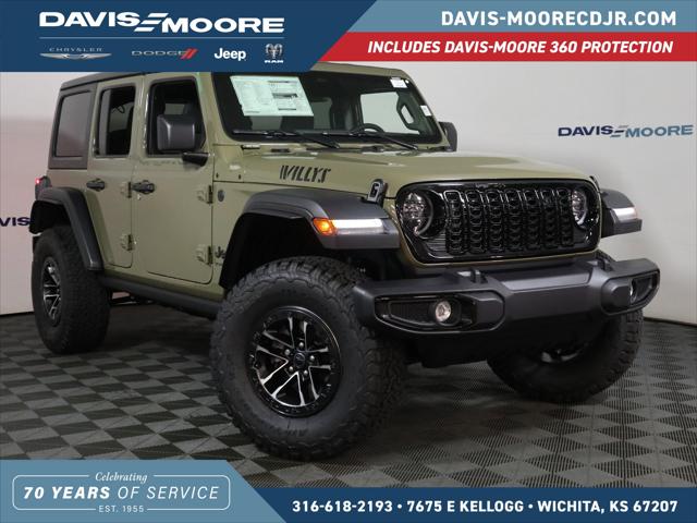 2025 Jeep Wrangler WRANGLER 4-DOOR WILLYS 2025 Jeep Wrangler WRANGLER 4-DOOR WILLYS
