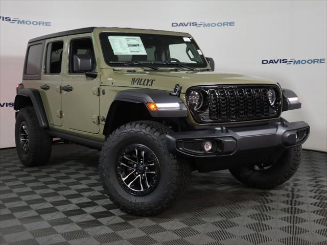 2025 Jeep Wrangler WRANGLER 4-DOOR WILLYS 2025 Jeep Wrangler WRANGLER 4-DOOR WILLYS