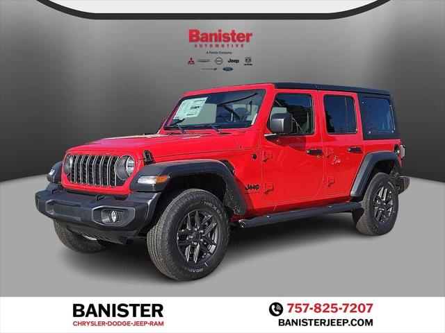 2025 Jeep Wrangler WRANGLER 4-DOOR SPORT S 2025 Jeep Wrangler WRANGLER 4-DOOR SPORT S