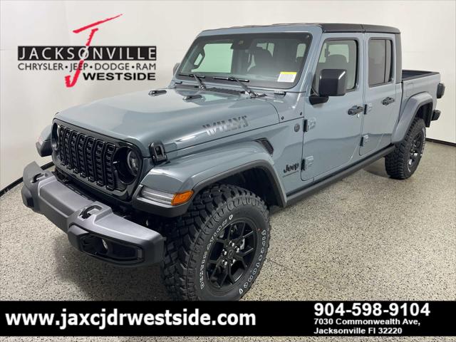 2025 Jeep Gladiator GLADIATOR WILLYS 4X4 2025 Jeep Gladiator GLADIATOR WILLYS 4X4