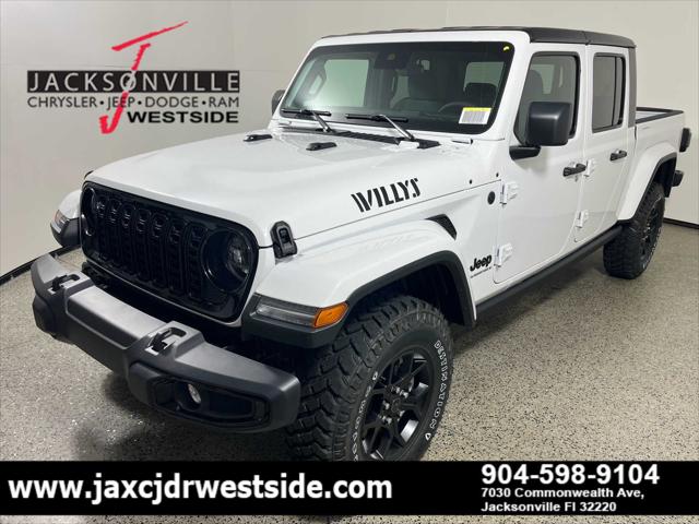2025 Jeep Gladiator GLADIATOR WILLYS 4X4 2025 Jeep Gladiator GLADIATOR WILLYS 4X4