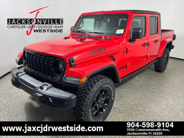 2025 Jeep Gladiator GLADIATOR WILLYS 4X4 2025 Jeep Gladiator GLADIATOR WILLYS 4X4