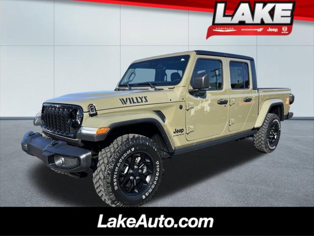 2025 Jeep Gladiator GLADIATOR WILLYS 4X4 2025 Jeep Gladiator GLADIATOR WILLYS 4X4