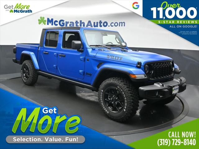 2025 Jeep Gladiator GLADIATOR WILLYS 4X4 2025 Jeep Gladiator GLADIATOR WILLYS 4X4