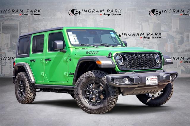 2025 Jeep Wrangler WRANGLER 4-DOOR WILLYS 2025 Jeep Wrangler WRANGLER 4-DOOR WILLYS