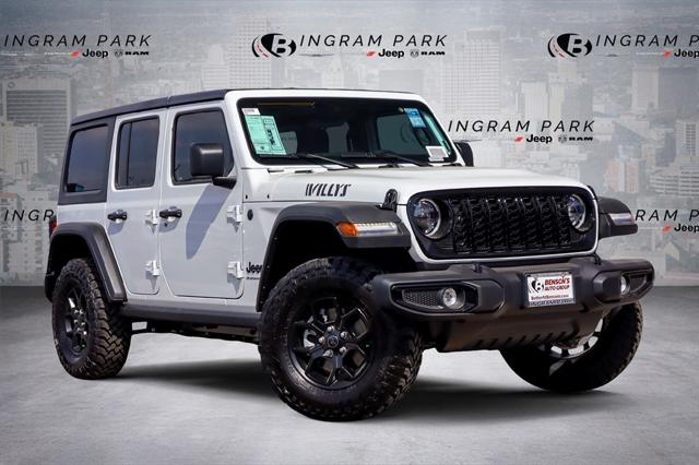 2025 Jeep Wrangler WRANGLER 4-DOOR WILLYS 2025 Jeep Wrangler WRANGLER 4-DOOR WILLYS