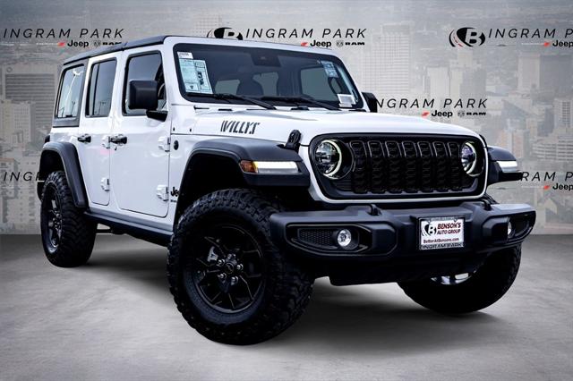 2025 Jeep Wrangler WRANGLER 4-DOOR WILLYS 2025 Jeep Wrangler WRANGLER 4-DOOR WILLYS