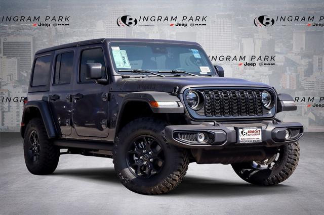 2025 Jeep Wrangler WRANGLER 4-DOOR WILLYS 2025 Jeep Wrangler WRANGLER 4-DOOR WILLYS