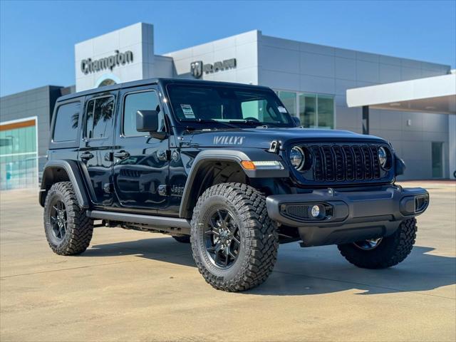 2025 Jeep Wrangler WRANGLER 4-DOOR WILLYS 2025 Jeep Wrangler WRANGLER 4-DOOR WILLYS