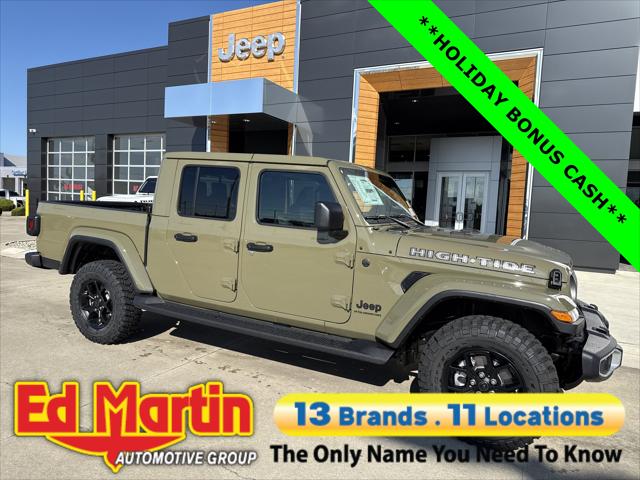 2025 Jeep Gladiator GLADIATOR HIGH TIDE 4X4 2025 Jeep Gladiator GLADIATOR HIGH TIDE 4X4