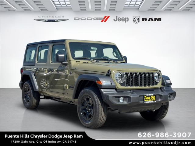 2025 Jeep Wrangler WRANGLER 4-DOOR SPORT