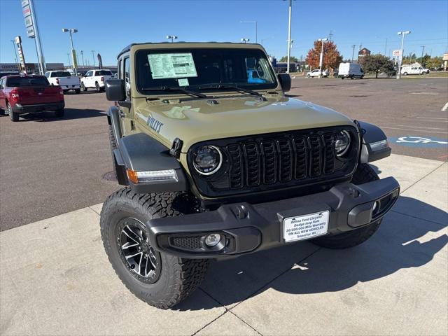 2025 Jeep Wrangler WRANGLER 4-DOOR WILLYS 2025 Jeep Wrangler WRANGLER 4-DOOR WILLYS