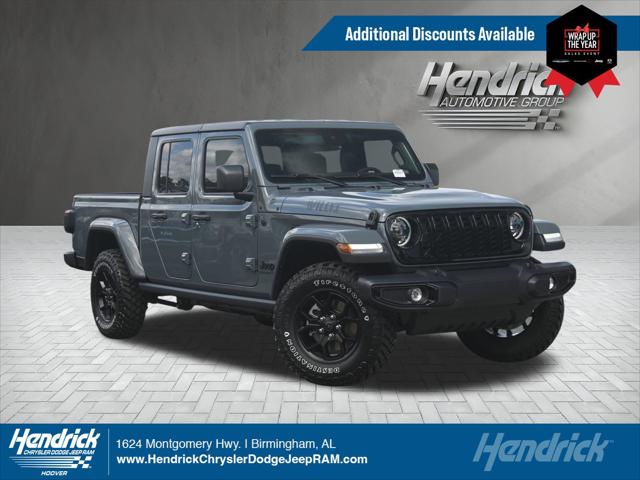 2025 Jeep Gladiator GLADIATOR WILLYS 4X4 2025 Jeep Gladiator GLADIATOR WILLYS 4X4