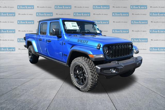 2025 Jeep Gladiator GLADIATOR WILLYS 4X4 2025 Jeep Gladiator GLADIATOR WILLYS 4X4