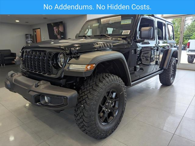 2025 Jeep Wrangler WRANGLER 4-DOOR WILLYS 2025 Jeep Wrangler WRANGLER 4-DOOR WILLYS