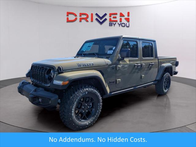 2025 Jeep Gladiator GLADIATOR WILLYS 4X4 2025 Jeep Gladiator GLADIATOR WILLYS 4X4