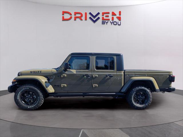 2025 Jeep Gladiator GLADIATOR WILLYS 4X4 2025 Jeep Gladiator GLADIATOR WILLYS 4X4