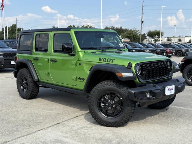 2025 Jeep Wrangler WRANGLER 4-DOOR WILLYS 2025 Jeep Wrangler WRANGLER 4-DOOR WILLYS
