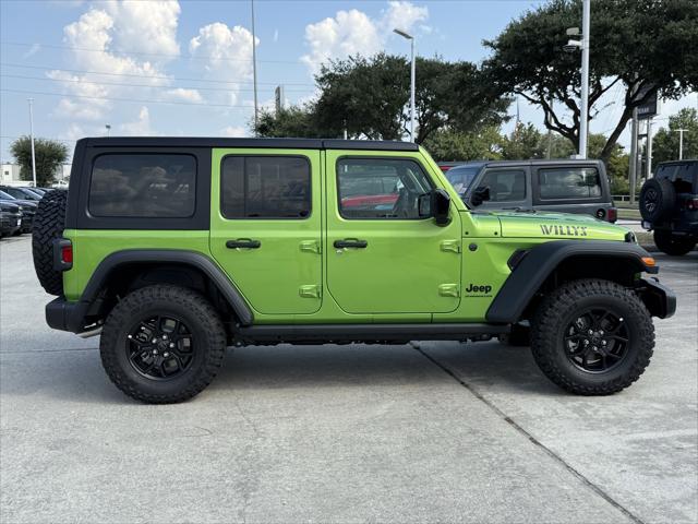 2025 Jeep Wrangler WRANGLER 4-DOOR WILLYS 2025 Jeep Wrangler WRANGLER 4-DOOR WILLYS