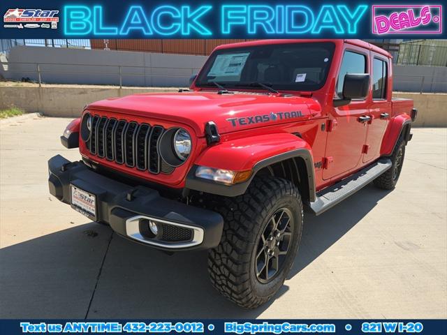 2025 Jeep Gladiator GLADIATOR TEXAS TRAIL 4X4 2025 Jeep Gladiator GLADIATOR TEXAS TRAIL 4X4