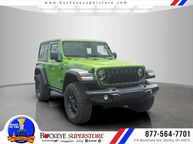2025 Jeep Wrangler WRANGLER 2-DOOR WILLYS 2025 Jeep Wrangler WRANGLER 2-DOOR WILLYS