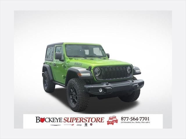 2025 Jeep Wrangler WRANGLER 2-DOOR WILLYS 2025 Jeep Wrangler WRANGLER 2-DOOR WILLYS
