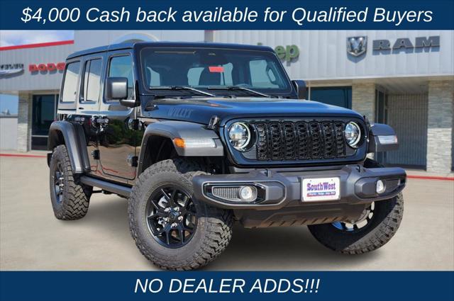 2025 Jeep Wrangler WRANGLER 4-DOOR WILLYS 2025 Jeep Wrangler WRANGLER 4-DOOR WILLYS