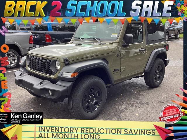 2025 Jeep Wrangler WRANGLER 2-DOOR SPORT