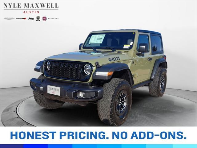 2025 Jeep Wrangler WRANGLER 2-DOOR WILLYS 2025 Jeep Wrangler WRANGLER 2-DOOR WILLYS