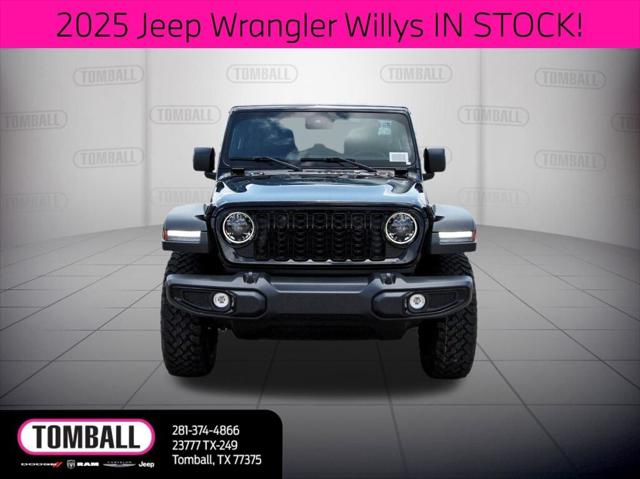 2025 Jeep Wrangler WRANGLER 4-DOOR WILLYS 2025 Jeep Wrangler WRANGLER 4-DOOR WILLYS