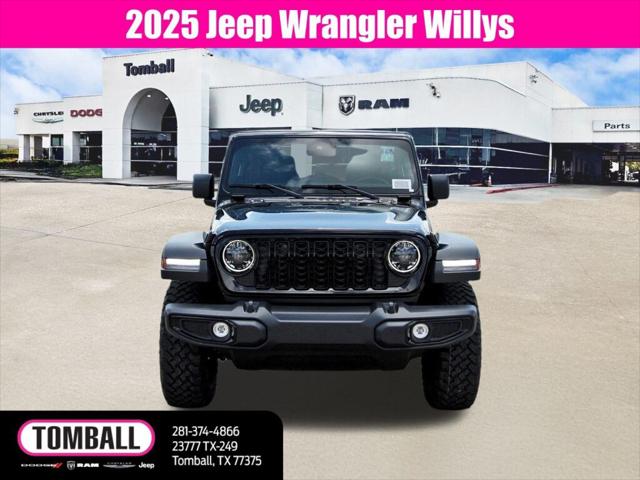 2025 Jeep Wrangler WRANGLER 4-DOOR WILLYS 2025 Jeep Wrangler WRANGLER 4-DOOR WILLYS