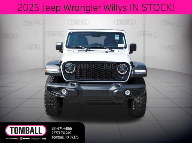 2025 Jeep Wrangler WRANGLER 4-DOOR WILLYS 2025 Jeep Wrangler WRANGLER 4-DOOR WILLYS