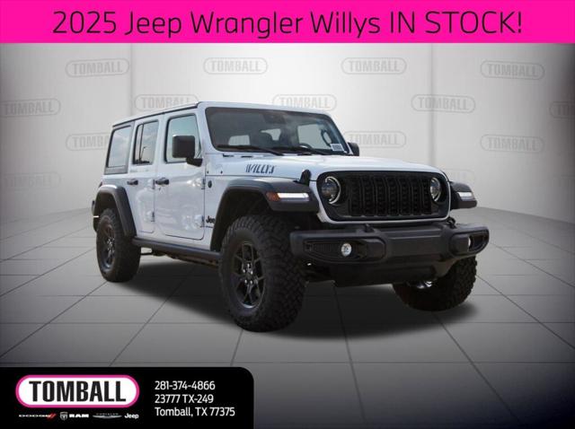 2025 Jeep Wrangler WRANGLER 4-DOOR WILLYS 2025 Jeep Wrangler WRANGLER 4-DOOR WILLYS