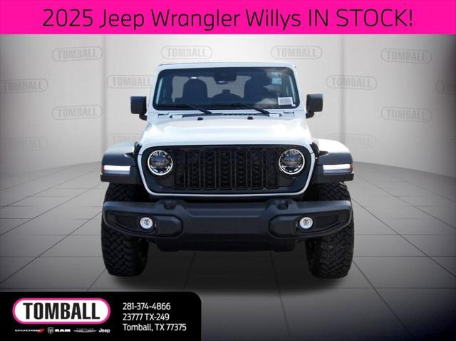 2025 Jeep Wrangler WRANGLER 4-DOOR WILLYS 2025 Jeep Wrangler WRANGLER 4-DOOR WILLYS