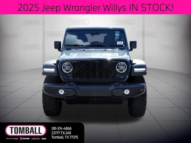 2025 Jeep Wrangler WRANGLER 4-DOOR WILLYS 2025 Jeep Wrangler WRANGLER 4-DOOR WILLYS