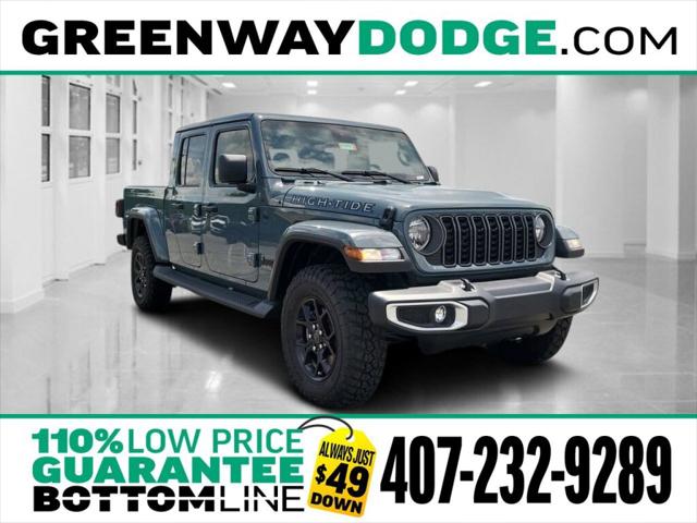 2025 Jeep Gladiator GLADIATOR HIGH TIDE 4X4 2025 Jeep Gladiator GLADIATOR HIGH TIDE 4X4