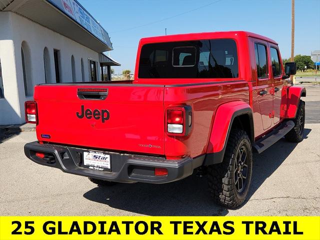 2025 Jeep Gladiator GLADIATOR TEXAS TRAIL 4X4