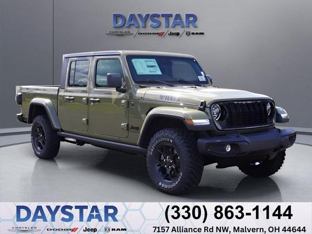 2025 Jeep Gladiator GLADIATOR WILLYS 4X4 2025 Jeep Gladiator GLADIATOR WILLYS 4X4