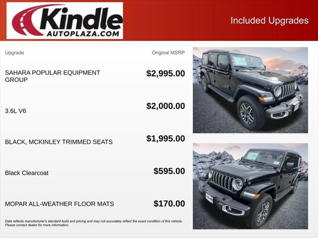 2025 Jeep Wrangler WRANGLER 4-DOOR SAHARA