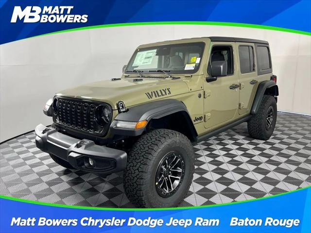 2025 Jeep Wrangler WRANGLER 4-DOOR WILLYS 2025 Jeep Wrangler WRANGLER 4-DOOR WILLYS